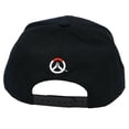 thumbnail image 3 of JINX Overwatch Reaper: Back from The Grave Snapback Baseball Hat, Black, One Size, 3 of 3