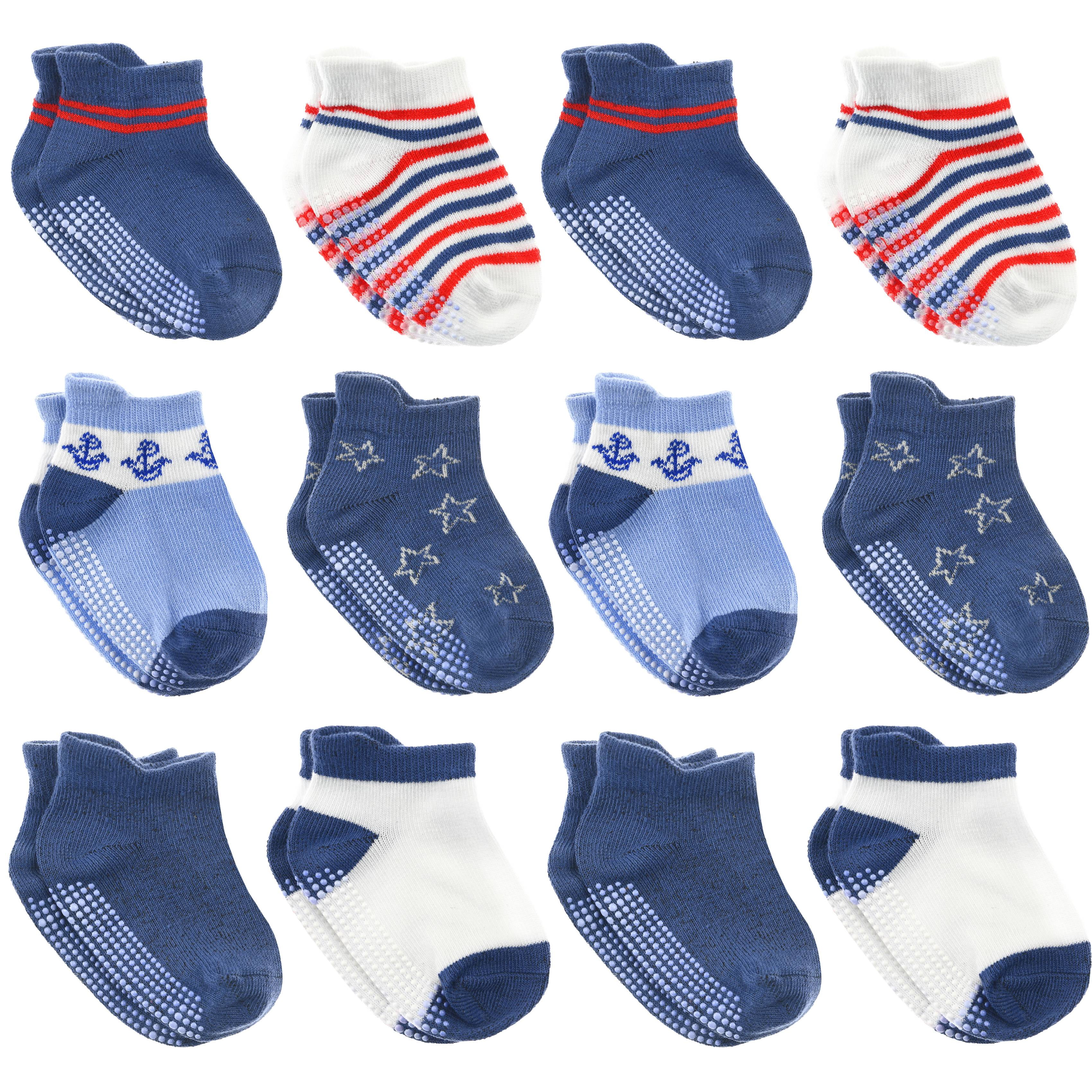 Fashion shopping style AntiSlip Ankle Socks for Infant's and Kids 12