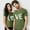A-Army Green, variant on Baqcunre Valentine'S Day Shirts For Women Men And Women With With Love Printed Couple T Shirt Short Sleeve Top(Pink XS-4XL),Womens Tops Graphic Tees For Women Shirts For Women Womens Tops