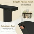 thumbnail image 6 of LiviNest Modern Console Table for Entryway: 60-Inch Display Space for Living Room - 15-Minute Assembly & Adjustable Feet for Stability on Any Floor, 6 of 6