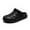 Black, variant on Cyiecw Mens Garden Clogs Slip On Slippers Summer Lightweight Comfortable Quick-Dry Outdoor Beach Walking Shoes