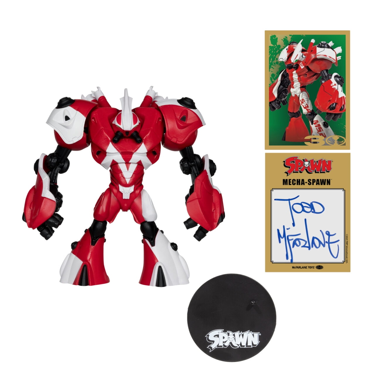 Robot Wars Spawn Todd McFarlane Autograph Series 7
