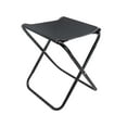 thumbnail image 3 of Camping Chairs Folding Stool 17.8 Height Heavy Duty Camping Stool Outdoor Portable Chair Hold To 110Kg for Walking Hiking Fishing, 3 of 7
