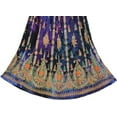 thumbnail image 2 of Indian Crafts Rayon Long Skirt Sequence Work Indian Designer Women Dress Traditional Clothing, 2 of 2
