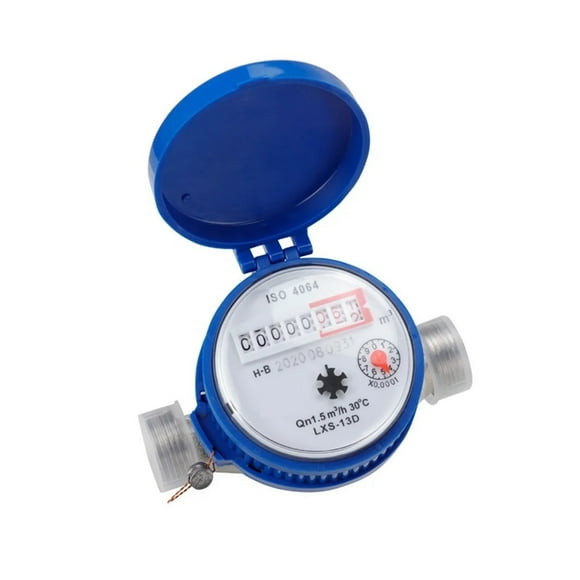 Water Meter With Pulse Output Cold Water Meter Water Flow Meter For Garden And Home Smart Water Meter For Household Use ,Energy Saving