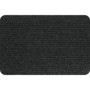 Mainstays Tri-Rib Doormat, 20" x 30", Charcoal