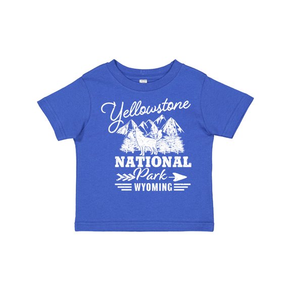 Inktastic Wyoming Yellowstone National Park Boys or Girls Toddler T-Shirt