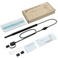thumbnail image 3 of Graflsoa High-Resolution 0.3MP USB Ear Cleaning Endoscope with LED Light, Compatible with Android Devices, Includes Multiple Cleaning Tools for Ear, Scalp, and Nasal Cavity Inspection (Black), 3 of 6
