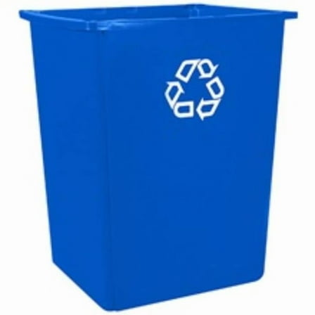 Glutton RUB181CBLU 56 gal Glutton Recycling Container, Blue