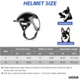 thumbnail image 5 of UOSIA 2 Pcs Pet Sunglasses and Helmet Set Dog Bicycle Helmet with Ear Holes,S,Pink, 5 of 6