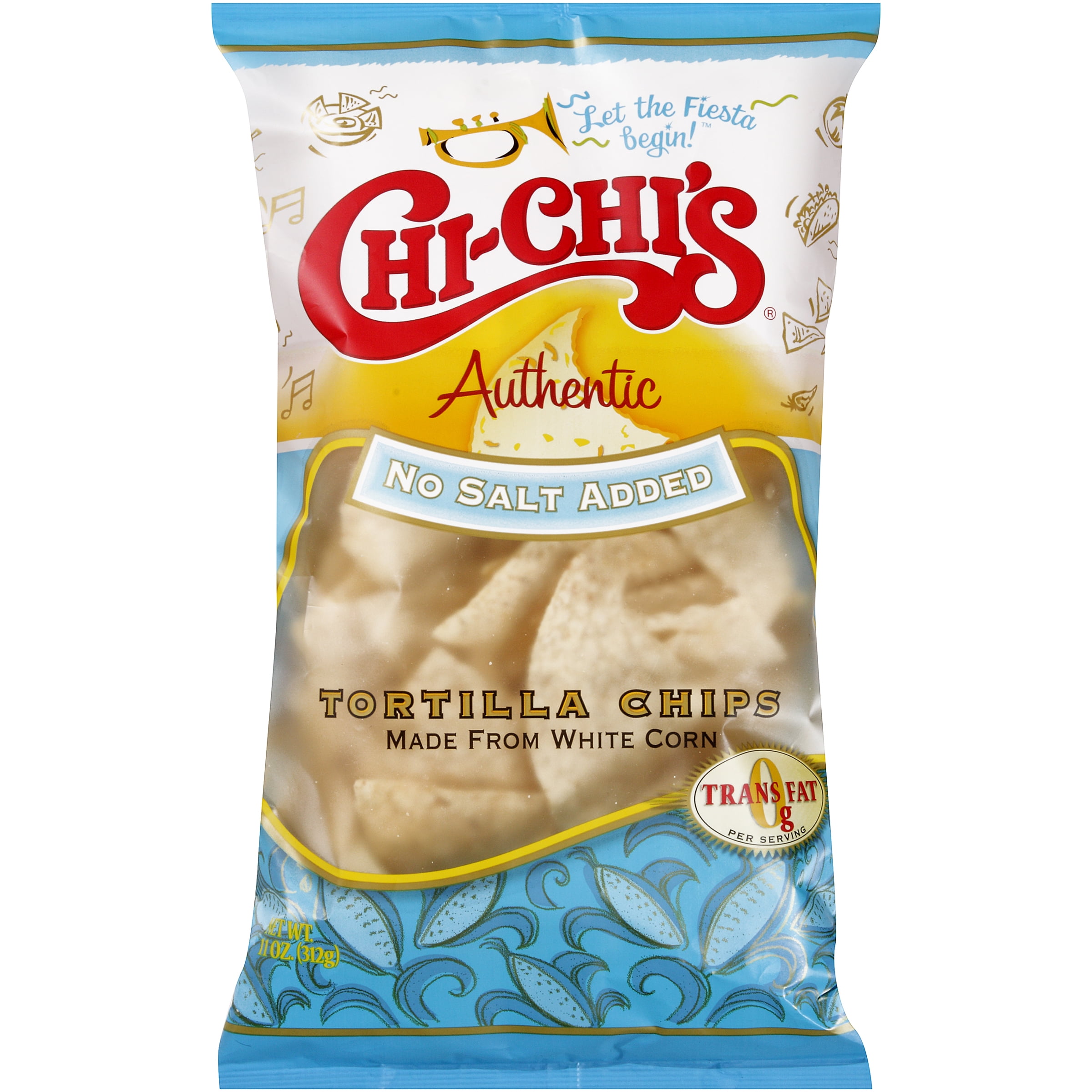 ChiChi's Authentic Original White Corn Tortilla Chips 11 oz. Bag