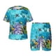 thumbnail image 1 of Balery Corals and Tropical Fish Conjunto de Pijama Infantil de Manga Corta con Estampado – Ropa de Dormir de Algodón Suave-3X-Large, 1 of 6