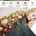 thumbnail image 3 of Chilfamy Christmas Tree Full Moon Fantasy Art Throw Blanket for Couch Sofa Bed Office Travel Camping School | Lightweight Soft Blanket for All Seasons 50x60in, 3 of 6