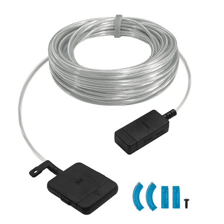 49.2ft/15m One Invisible Connect Optical Cable (Newest Model) VG-SOCR15/ZA Compatible with Samsung TV QN43-85 inches LS03CA LS03BA LS03AA QLED 4K The Frame TVs 2019-2023 TVs