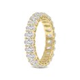 thumbnail image 2 of SZUL Women's Oval Lab Grown Diamond Eternity Band in 14K Yellow Gold (2.88 Carat TW), 2 of 5