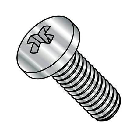 

M3-0.5X6 Din 7985 A Metric Phillips Pan Machine Screw Full Thread A4 Stainless Steel (Pack Qty 4 000) BC-M36MPPA4