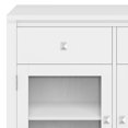 thumbnail image 4 of Simpli Home Cosmopolitan 54 inch Wide Solid Wood Contemporary Sideboard Buffet in White, 4 of 13