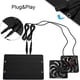 thumbnail image 2 of Kit de Ventilador de Panel Solar, Ventilador Solar de 10 W 12 V, Ventilador de Escape PortáTil Impermeable para Exteriores con Cable de 2 M de, 2 of 6