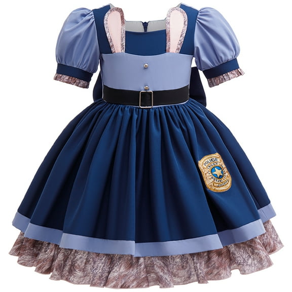 KAWELL Judy Princes Costume Bunny Dress for Birthday Party Outfits