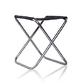 thumbnail image 1 of Naiovety Taburete plegable para pesca al aire libre, Camping, portátil, aleación de aluminio, sillas de 80 KG, plegable, para picnic, viaje, carpas Gris, 1 of 6