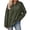 Army Green#9527, variant on BOOMNY Women's Long Sleeve Hoodies Solid Pullover Hoodie for Women Trendy Casual Ribbed Fall Winter Hooded Sweatshirts With Pocket