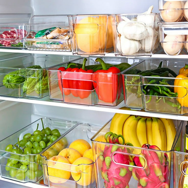 Refrigerator Storage Box Fridge Organizer Containers Fresh Fruit