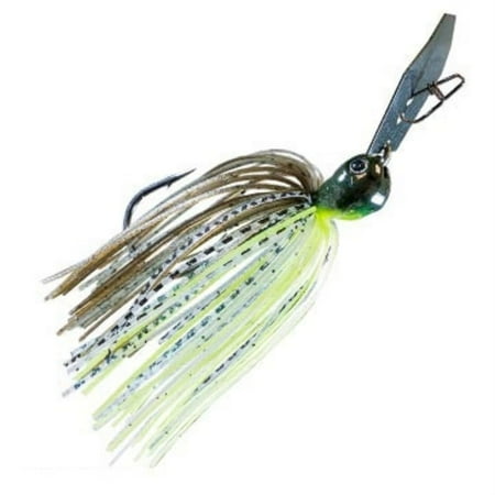 UPC: 0897744000560 | Z-Man Fishing Products CBJH12-08 0.5 oz Jack Hammer Chattterbait Bhite Delight