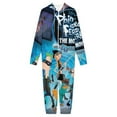 thumbnail image 3 of Phineas And Ferb Unisex Onesie Pajamas Zipper Jumpsuit Hooded One Piece Sleepwear for Family Mens Womens, 3 of 8
