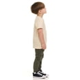 thumbnail image 5 of Cudlie 5-Pack Toddler Boys’ T-Shirts – Soft Cotton Tees for 12M to 4T – Solid Colors, Everyday Value, Soft and Comfy Basics for Play, Preschool & More - Earthy Pack, 5 of 12