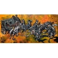 thumbnail image 2 of Kuehl, Cody 32x18 White Modern Wood Framed Museum Art Print Titled - Stage Run, 2 of 4