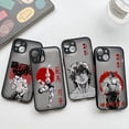 thumbnail image 2 of Hot-blood Anime Baki Hanma funda de teléfono para iPhone 15 14 13 12 11 Mini Pro Max X XR XSMax 7 8 Plus, cubierta trasera transparente mate, 2 of 5