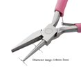 thumbnail image 4 of 4X Rond Concave Pince Fil Boucle Pince Mini Pince Outils de Pliage de Fil de Précision pour Bricolage Bijoux Faire des Projets de Passe-Temps, 4 of 6