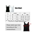 thumbnail image 2 of DODOING Mens Shapewear Breathable Mesh Body Shaper Shapewear Slimming Vest Waist Trainer Corset, 2 of 2