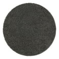 thumbnail image 2 of Unique Loom Everyday Shag Collection Area Rug - Solid (5' Round Dark Gray), 2 of 6