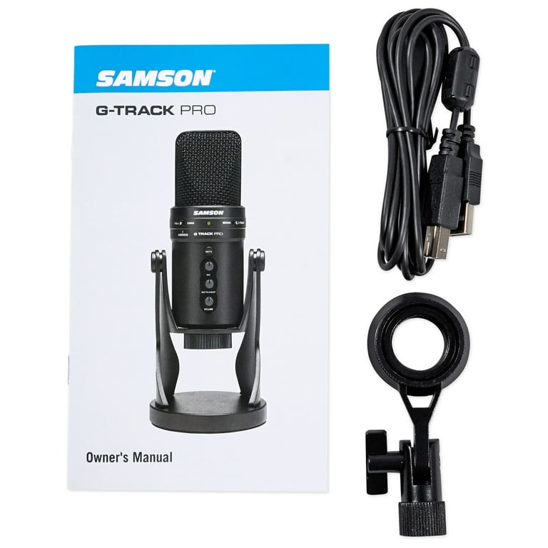 Microfono Condensador USB Samson G-TRACK PRO