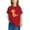 Red, variant on Odeerbi Toddler Boys Girls T-shirt Dinosaur Print Short Sleeve Cotton Tee Tops Kids Fashion Cute Round Neck Cartoon Print Tees Black