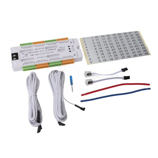Controlador de luz de escalera LED ANGGREK con sensor de movimiento 4 velocidades