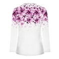 thumbnail image 4 of Long Sleeve Spring Tops for Women 2026 T Shirts for Women Trendy Pullover Tshirts Shirts My Items, 4 of 5