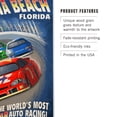 thumbnail image 3 of Daytona Beach, Florida, Racecar Scene Birch Wood Wall Sign (12x18 Rustic Home Decor, Ready to Hang Art), 3 of 5