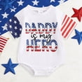 thumbnail image 2 of CAUYDY Girl Pjs for Newborn Baby Short Sleeved Clothing for Boy Infant Loungewear 3 6 9 12 18 24 Months Spring Summer Preemie Bodysuit Sizes 0-3 Months,White, 2 of 7