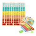 thumbnail image 1 of TISHITA Wooden Puzzle Board Building Block Montessori Toy Number, 1 of 8