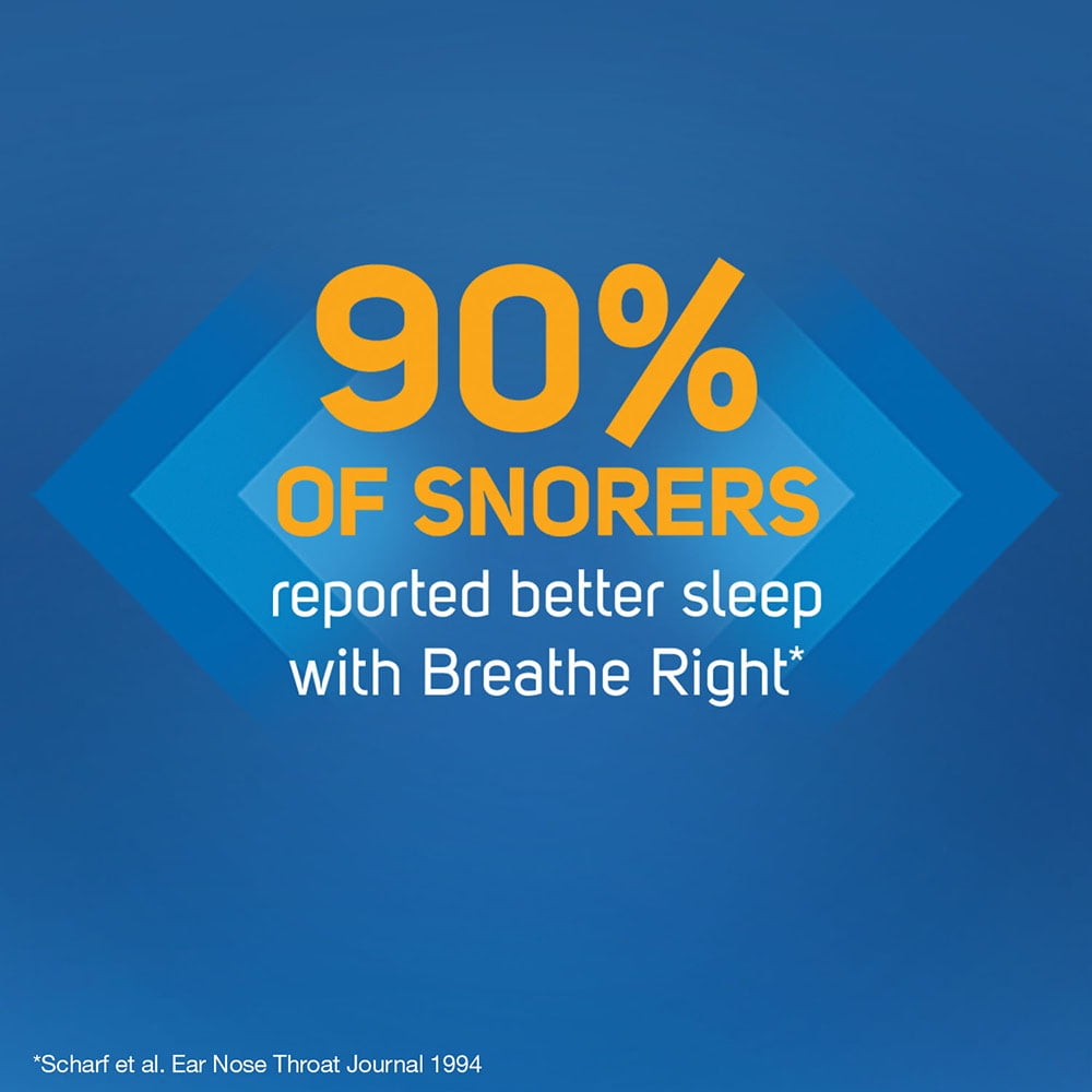 Breathe Right Extra Strength Tan Nasal Strips, Nasal Congestion Relief due to Colds & Allergies, Drug-Free, 44 count