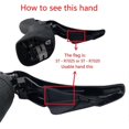 thumbnail image 3 of Bicycle Dual Control Lever Bracket Cover Bike Shift Lever Bracket Covers Hoods for Ultegra 105 -7025, 3 of 5