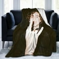 thumbnail image 2 of Blanket Timothee Chalamet Soft and Comfortable Warm Fleece Throw Blankets Yoga Blankets Beach Blanket Picnic Blankets Gift for Dorm room office decor Sofa Bed Camping Travel All Season, 2 of 6