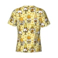 thumbnail image 6 of Qekee Garden Honeybee Gnomes Classic Fit T-Shirt Men's Shirt Men's Tight Short Sleeves for Exercise, Running, Mountaineering - Garden Honeybee Gnomes, 6 of 9