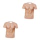 thumbnail image 3 of Camiseta divertida Qarigey Estilo 2 XS Estampado 3D, 3 of 6