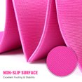 thumbnail image 4 of Fawoonu Portable Red PVC Yoga Mat - 173x61cm, 4mm Thick, Lightweight & Foldable for Travel, 4 of 6