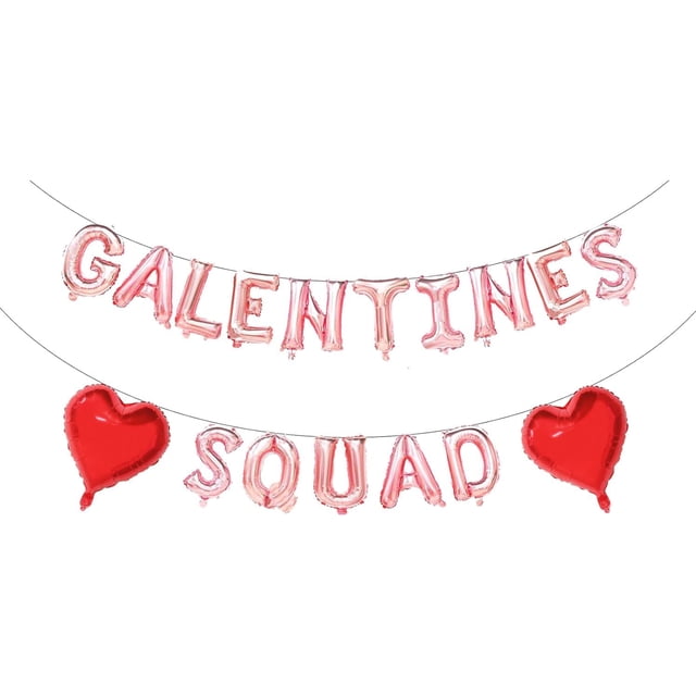 Guirnalda de Globos zdshow Galentines Squad 40 cm Oro Rosado