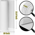 thumbnail image 2 of 3PC 4mm White Eva Foam Cosplay Sheets roll, Premium Halloween Craft Foam, 13.9" x 59", High Density 86kg/m3 for Cosplay Costume, DIY Projects, 2 of 6