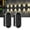 3000/4000/6000K, variant on 2/4/6/8 Pack Solar Fence Lights Outdoor 3000K/4000K/6000K 3 Modes Waterproof Up Down Dual Head Solar Wall Lights for Yard Fence Garden Patio Porch